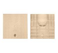 Couvercle de Regard Jardibric Prédécoupé pour Descente de Gouttière 28 x 28 cm Pour Regards de Dimension 30 x 30 cm