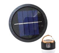 Couvercle de remplacement solaire - Accumulateur 600 mAh rechargeable | Batterie photovoltaïque résistante à l'eau durable | Convient pour les lanternes de jardin, terrasses et extérieur, clarté