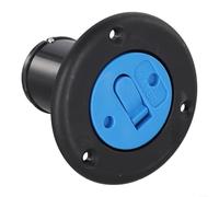 Couvercle de remplissage de pont de bateau en nylon pour yachts de camping-car, col de remplissage d'eau en plastique, bouchon de réservoir de chaîne de poussette de plage pour caravane, accessoires