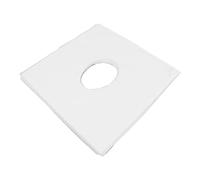 Couvercle de Repos Jetable avec Conception de Trou Respirant, Tissu Non tissé Absorbant l'eau pour Lits Massage, Spas et Salons beauté - 100 Pcs, Blanc (WHITE)