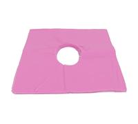 Couvercle de Repos Jetable avec Conception de Trou Respirant, Tissu Non tissé Absorbant l'eau pour Lits Massage, Spas et Salons beauté - 100 Pcs, Blanc (Rose)
