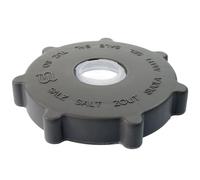 Couvercle de réservoir à sel 00165259/165259 - Bouchon de remplacement pour lave-vaisselle Bosch, Siemens & Neff Logixx, Silence, Classixx, Exxcel - Gris