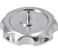 Couvercle de Réservoir CNC avec Évent, 'Optique Racing', Argent - pour Simson S50, S51, SR50, SR80, KR51 Schwalbe, SR4 Série Vogel