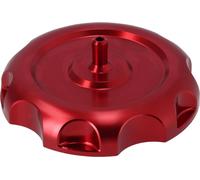 Couvercle de Réservoir CNC avec Évent, 'Optique Racing', Rouge - pour Simson S50, S51, SR50, SR80, KR51 Schwalbe, SR4 Série Vogel