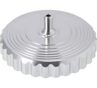 Couvercle de Réservoir CNC avec Évent, 'Optique Sport', Argent - pour Simson S50, S51, SR50, SR80, KR51 Schwalbe, SR4 Série Vogel