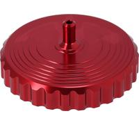 Couvercle de Réservoir CNC avec Évent, 'Optique Sport', Rouge - pour Simson S50, S51, SR50, SR80, KR51 Schwalbe, SR4 Série Vogel