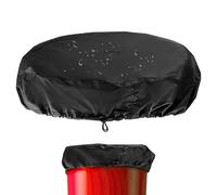 Couvercle de réservoir de 55 gallons - Protecteur de couvercle imperméable avec agneau réglable | Couvercle en tissu Oxford pour le tambour de stockage d'eau. Utilisation en extérieur