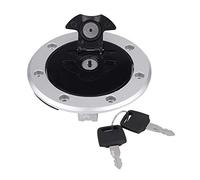 Couvercle de réservoir de bouchon de gaz de voiture avec 2 clés pour ZXR750 ZX-11 ZZR1100 ZX1100 GPZ1100 Bouchon de réservoir de moto, bouchon de réservoir de moto pour