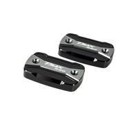 Couvercle De Réservoir De Carburant pour Liquide De Frein Bouchon Moteur Adapté pour TMAX 530 SX DX 2012-2019 Accessoires Moto Couvercle Maitre Cylindre Frein(Titanium 2)