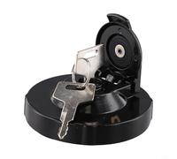 Couvercle de réservoir de carburant pour pelleteuse Takeuchi TB016 TB015 TB014 avec 2 clés OEM 15521 00500 Construction en métal et plastique