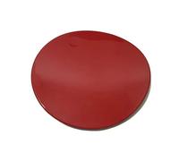 Couvercle de réservoir de carburant pour voiture, couvercle extérieur pour essence, diesel, bouchon de remplissage, accessoires 1866686, compatible avec Ford Fiesta ST MK7 2009-2016(Red)