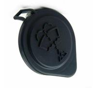 Couvercle de réservoir de lave-glace noir en plastique ABS de rechange pour BMW Série 1 E87 Série 3 E90 Série 5 E60 X3 E83 X5 E70 Z4 Compatible avec OEM 61667264145 Pare-vent