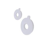 Couvercle de réservoir ergonomique en caoutchouc résistant aux fuites pour accessoires d'aérographe S130/KP45/PS289