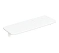Couvercle de réservoir Geberit 243633111 pour réservoir apparent AP128, double chasse, blanc - Alpin