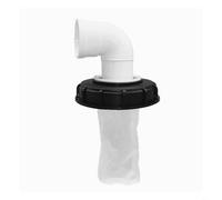 Couvercle de réservoir IBC DN150/DN225 en plastique pour la récupération des eaux de pluie, résistant aux acides et aux alcalins, bouchon IBC avec filtre à débris intégré, (DN150-90°)