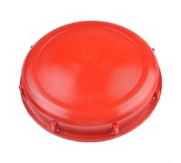 Couvercle de réservoir IBC pour conteneur de 1000 L avec joint d'étanchéité - Couvercle en polypropylène rouge avec bonne étanchéité, compatible avec les conteneurs intermédiaires en plastique et STO