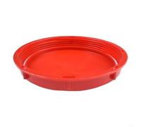 Couvercle de réservoir IBC rouge avec joint pour réservoir de 1000 l, en polypropylène de haute qualité, résistant aux intempéries, compatible avec les conteneurs IBC en plastique courants (C)