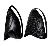 Couvercle de rétroviseur Compatible Avec Benz Pour GLC C253 Pour LC X205 2014-2025 Caches Rétroviseurs Extérieurs Carbone Noir Conduite À Gauche Conduite À Droite