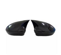 Couvercle De Rétroviseur Compatible Avec Fiat Pour PUNTO 2009-2018 Lot 2 Caches Pour Rétroviseurs Extérieurs Voiture Noir Brillant Coques Décoratives Pour Rétroviseurs Extérieurs