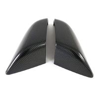 Couvercle De RéTroviseur Compatible Avec Tesla Pour Model S 2017 2018 2019 Coques De Rétroviseurs Latéraux De Remplacement En Carbone Noir Pièces Automobiles