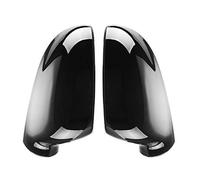 Couvercle de RéTroviseur,Coque de RéTroviseur 2 Pièces Utilisation adaptée for VW Golf GTI MK5 Jetta 5 Passat B6 B5.5 Side Mirror Covers Wing Caps Utilisation adaptée for VW Golf 5 6Plus Variante EOS