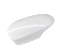 Couvercle de rétroviseur Coque De Rétroviseur Latéral Gauche Droite Blanche Pour Toyota Pour Yaris Modèles 2012 2013 2014 2015 2016 2017 2018 2019(La gauche)