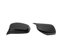 Couvercle de RéTroviseur,Coque Rétroviseur Lot De 2 Coques De Rétroviseurs Latéraux Noires Utilisation Adaptée Pour BMW Série 5 E60 E61 E63 E64 2005-2008(Black)