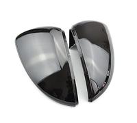 Couvercle De RéTroviseur LatéRal 2 Pièces Pour VW Pour Golf Pour MK7 Rétroviseur Couvre Casquettes Housse Couvercle De Miroir D'Aile Adapté(Bright black)