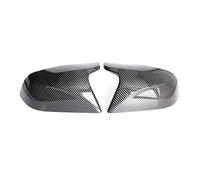 Couvercle De RéTroviseur LatéRal Couvercle Rétroviseur Pour Tesla Pour Model 3 2017-2023 Coque Protection Latérale Porte Vue Arrière Couvercle De Miroir D'Aile Adapté(Carbon pattern)