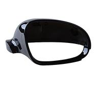 Couvercle de rétroviseur latéral d'aile boîtier de capuchon de rétroviseur adapté pour VW Golf MK5 GTI, Jetta 5, Passat B6 B5.5 accessoires de voiture-brillant_Black_Right