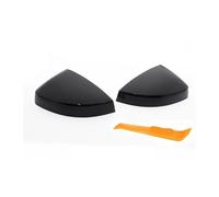 Couvercle de rétroviseur latéral de remplacement, aspect carbone, adapté pour Audi A3 S3 8V RS3 2017-2019(Black)