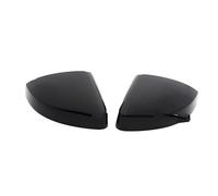 Couvercle de rétroviseur latéral de remplacement, aspect carbone, adapté pour Audi S3 8V RS3, 2013 - 2019(Black)
