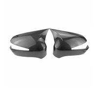 Couvercle De Rétroviseur Latéral De Voiture Pour Civic 8th 2005 - 2011, Autocollant Capuchon D'aile, Garniture Arrière De Porte, Aspect Carbone Noir(Caron)