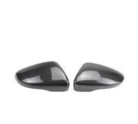 Couvercle de rétroviseur latéral en Fiber de carbone, noir, Compatible Pour Volkswagen VW Beetle CC Eos Passat Jetta Scirocco(Carbon Fiber Look)