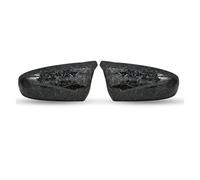 Couvercle de rétroviseur latéral Pour BMW Pour X5 2 Coques De Rétroviseurs Latéraux Modifiées Motif Fibre Carbone Noir Brillant(Forged Carbon Look)