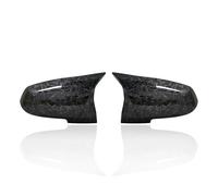 Couvercle de rétroviseur latéral Pour BMW Série 1 2 3 3GT 4 Et I3 Coque De Rétroviseur Blanche(Forged Carbon Look)