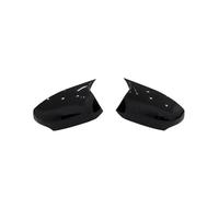 Couvercle de rétroviseur latéral Pour Fluenc Add On Paire De Caches Porte Noirs Brillants Coques Rétroviseurs Latéraux