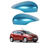 Couvercle de Rétroviseur Latéral pour Ford Fiesta MK7 2008-2017, Cache Miroir de Voiture, Remplacement Extérieur,D Sea Sky Blue
