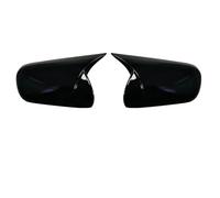 Couvercle De Rétroviseur Latéral Pour Toyota Pour Mark X Pour Reiz 2005-2007 Capuchon D'aile De Garniture De Boîtier De Vue Arrière Raccords(Bright black)