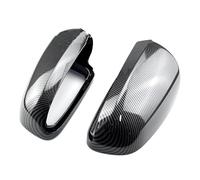 Couvercle De Rétroviseur Pour A4 B6 B7 C6 S4 Sportback Coques De Rétroviseurs Latéraux Noir Brillant(Bright black)