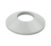 Couvercle de rosace de couvercle Ø32-110mm ouverture tube blanc plastique