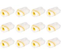 Couvercle de rouleau peinture 2 pouces 5cm, Mini brosse en Fiber acrylique for le traitement murale domestique, 12 pièces