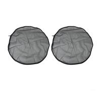 Couvercle de seau à pluie en maille avec cordon de sécurité léger et housse pour garder l'eau de pluie propre et protégée (80 cm)