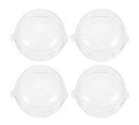 Couvercle de Sécurité 4 Pièces PC pour Cuisinière Garçon et Filles | Protection pour Boutons, Usage la Cuisine, Lot de 4, Résistant à L’usure, pour Foyer et Plaque