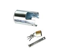 Couvercle de sécurité de robinet en métal, Galvanized | Boîtier physique autour du contrôle des robinets, appairage de dispositifs de sécurisation compatibles, gestion des