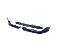 Couvercle de séparateur d'air latéral inférieur Canard Guard et becquet de pare-chocs avant de voiture Compatible Pour Honda Accord 2018-2020 10e génération(Blue)