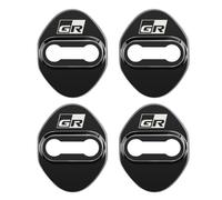 Couvercle De Serrure De Porte De Voiture Anti-Rouille,Protection De La Structure,Accessoires De Voiture Pour Toyota Gazincome Zoo Racing Sport,Style De Voiture,4 Pièces - Type1 Black