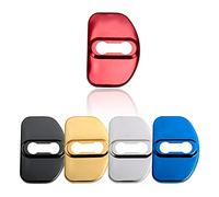 Couvercle de Serrure de Porte de Voiture pour Renault Sport Laguna Captur Megane 2 3 Fluence Scenic 2, Housse de Protection décorative pour Serrure de Porte de Voiture 4 pièces/Ensemble