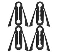 Couvercle de serrure de porte de voiture - Silencieux insonorisé en silicone | Kit de protection contre les frappes 4 pièces | Solution de réduction du bruit et de maintenance pour véhicules automobil