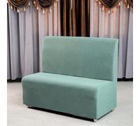 Couvercle De Siège De Carte De Canapé Sans Bras, Couvercle De Couverture De Futon Stretch Protector Housses, Couvercles De Lit De Canapé Pour Canapé à 2 Pla(Size:Siège monomoteur,Color:Matcha)